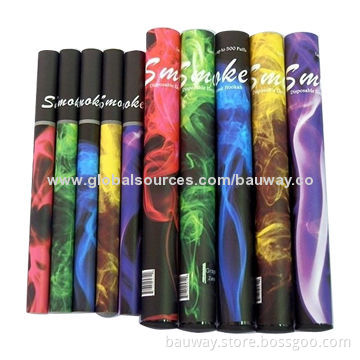 E-shisha Disposable E Cigarettes, 500/800 Puffs, 280mAh Battery Capacity